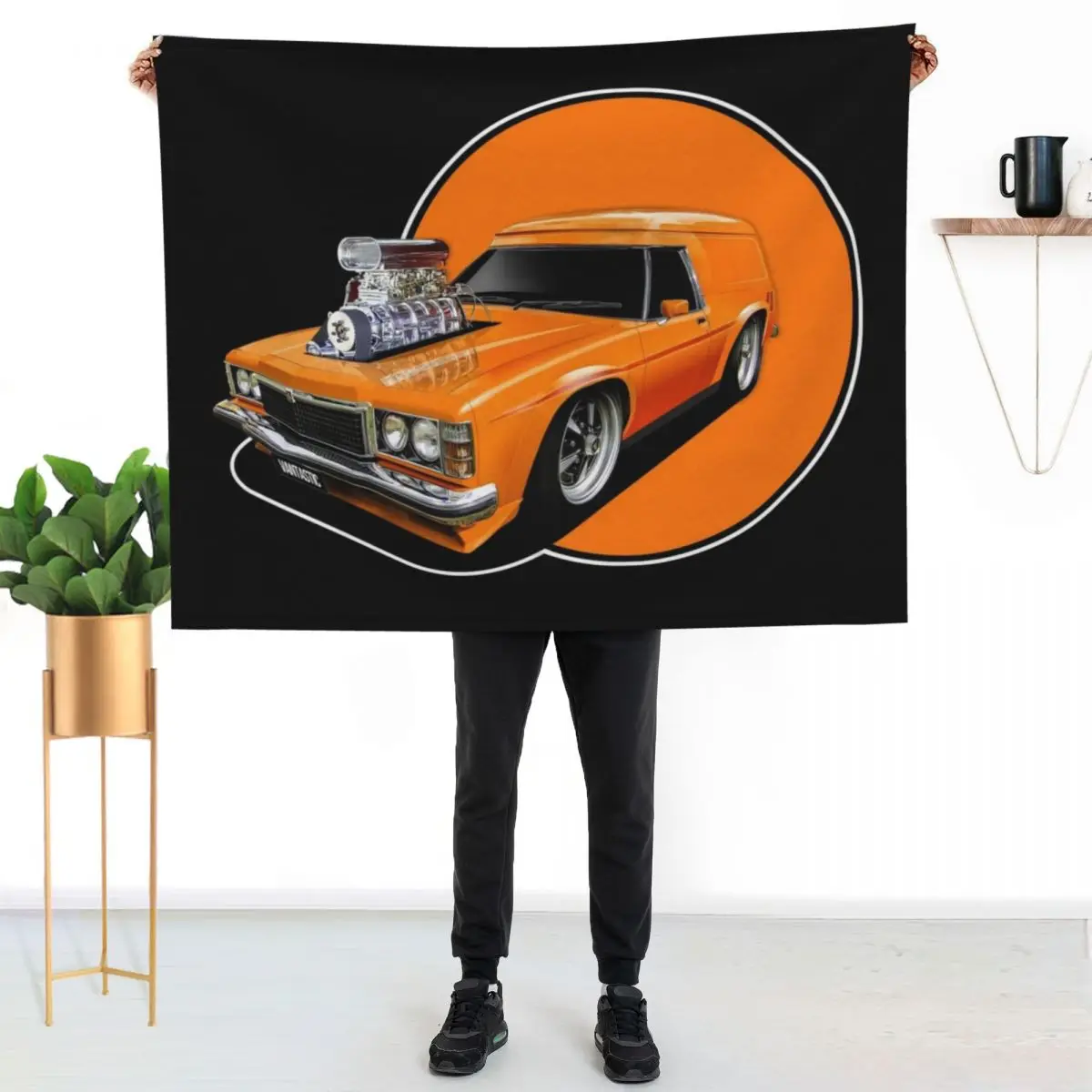 

Holden Sandman Throw Blanket Luxurious Soft Fuzzy Blanket for Sofa Bed