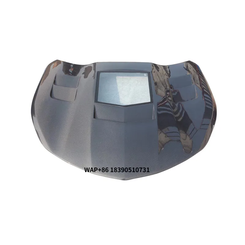 Oem Style Ss heldere Vent koolstofvezel motorkap voor camaro
