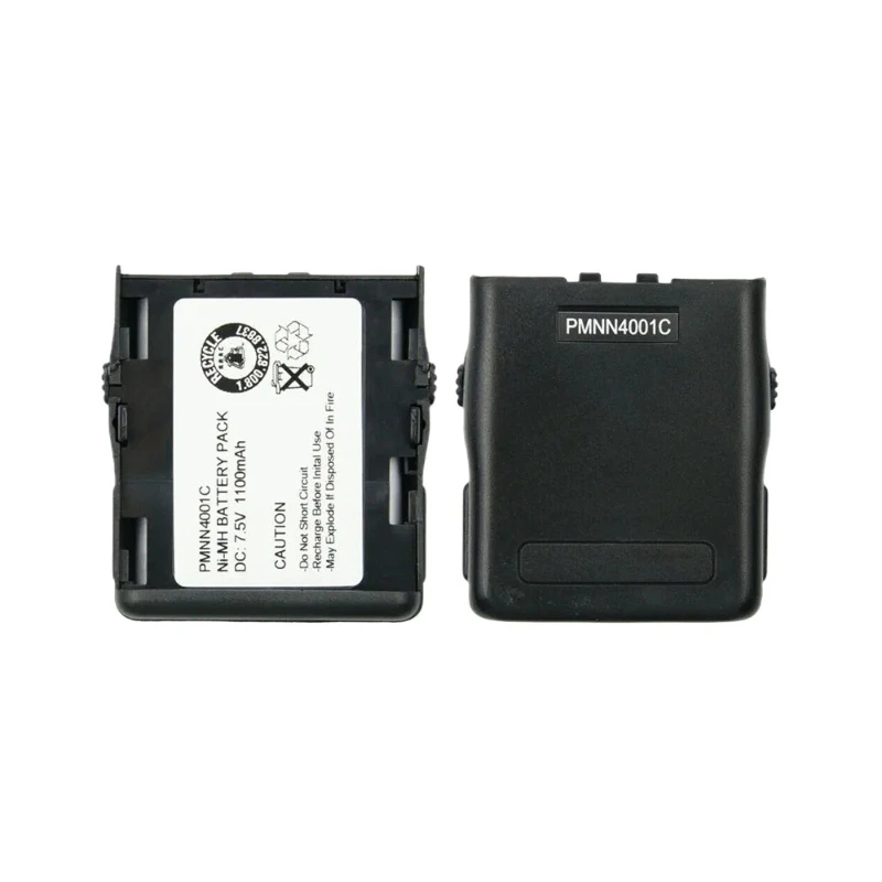 For Walkie Talkie GP68 GP38 GP63 Two Way Radios Replacement Battery Interphone Accessory PMNN4001C Ni-MH Battery 1100mAh 2pcs