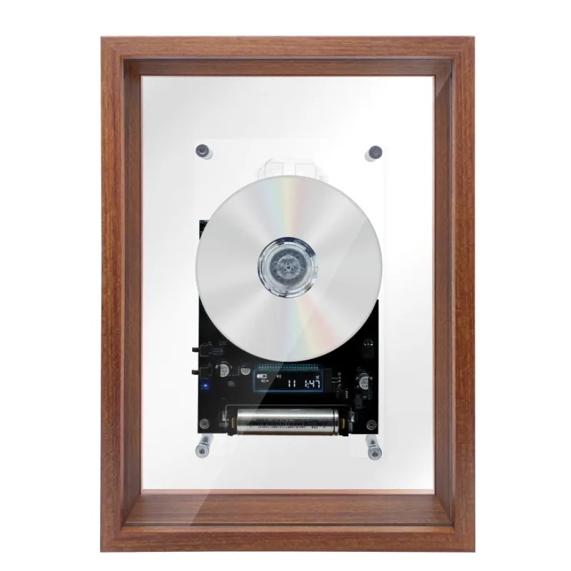 For CD Player Retro Bluetooth Music CD Player, Home, Bluetooth  Photo Frame Player