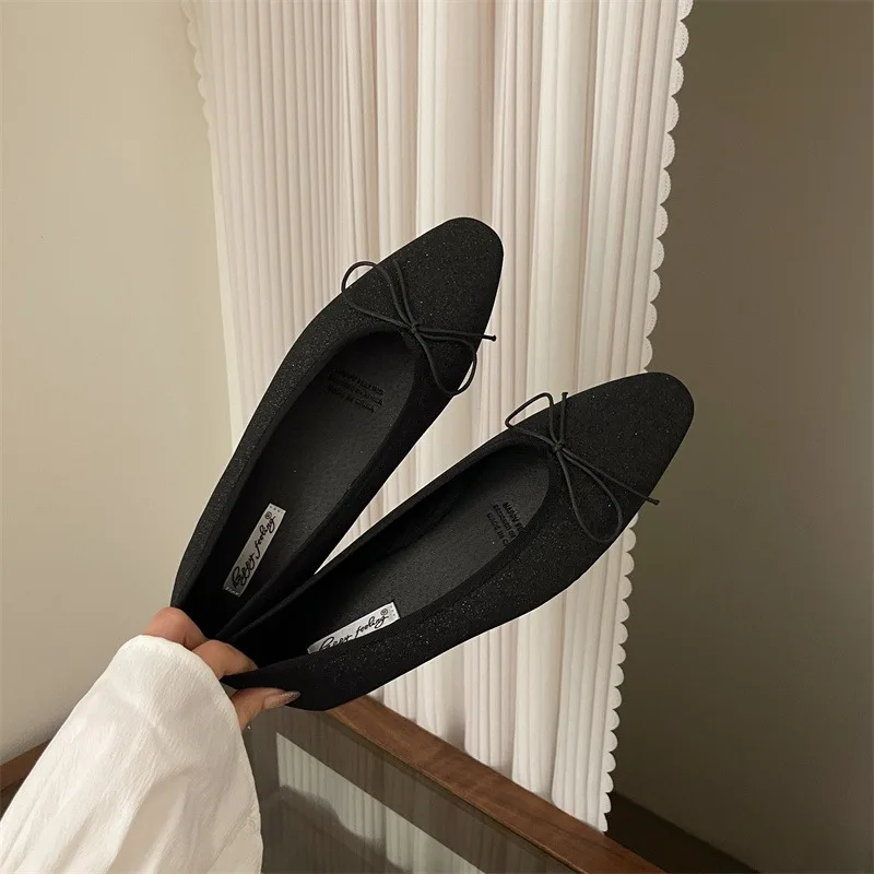 2025 Spring Women's Mary Jane Shoes - Fashionable One-Piece Sandals, Comfortable Street Style, Soft Bottom Women's Flat Shoes