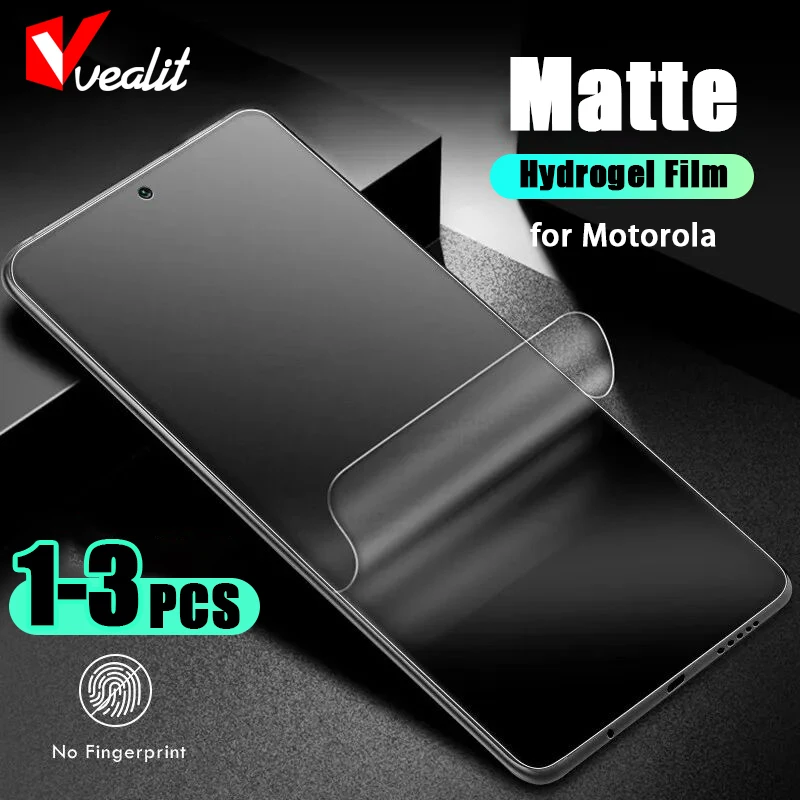 

1-3Pcs Matte Hydrogel Film Screen Protectors For Motorola Moto G84 G54 G14 G73 G53 G23 G13 G82 G72 G62 G52 G42 G32 G22 Not Glass