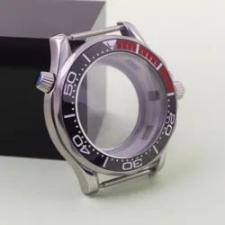 NH35 Watchcase for Seamaster 300 Case 41mm 316L Stainless Steel 10bar Waterproof fit NH35 NH36 Movement NH35 Watch Case