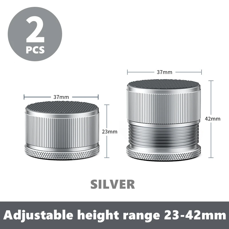 2 teile/satz verstellbare Bett-Riser Heavy-Duty-Protektoren Möbel Anti-Vibrations-Beine Multifunktions-Möbel beine von hoher Qualität