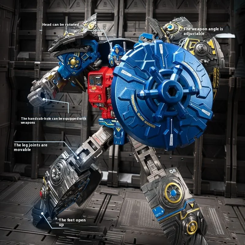 Jouet de transformation pour enfants, planète mécanique pour garçon, Figurine originale de modèle de Robot Globe terrestre