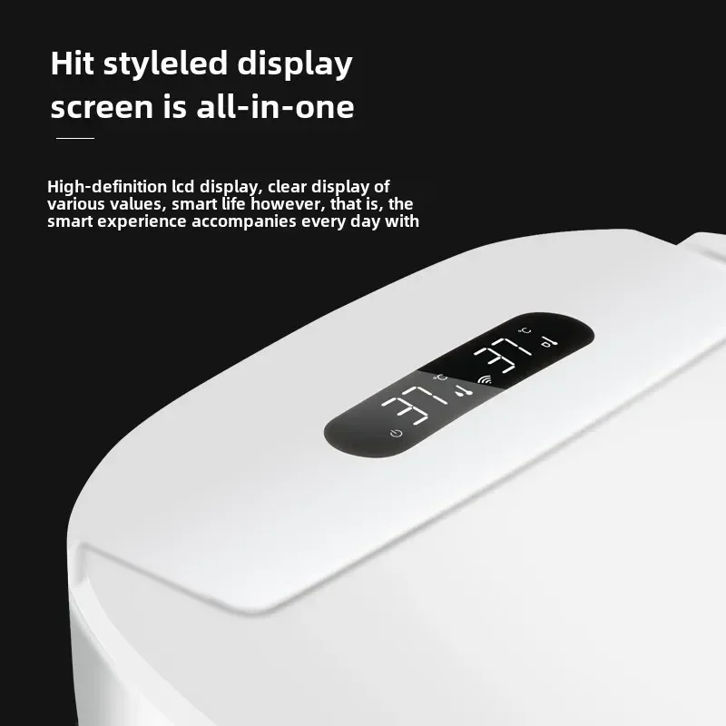 Intelligent Remote Control Toilet Lid Dryer, Smart Heated Bidet Toilet Seat ,With  Warm Air Dryer, Smart Constant Temperature
