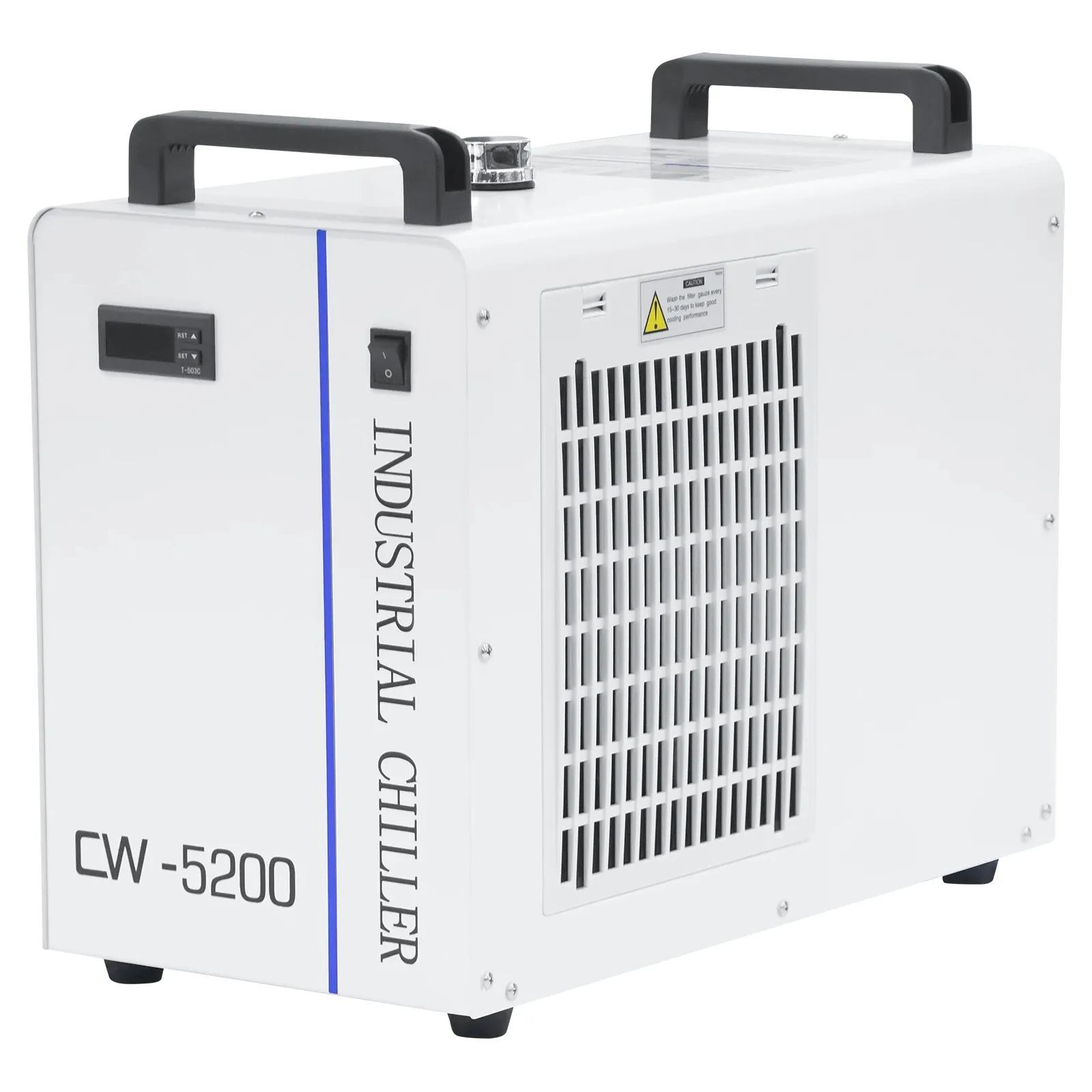 

SIHAO CW-5200 CW5000 CNC Laser Engraving Machine Chiller Thermolysis Industrial Water Cooler 130W/150W CO2 Glass Laser Tube Cool