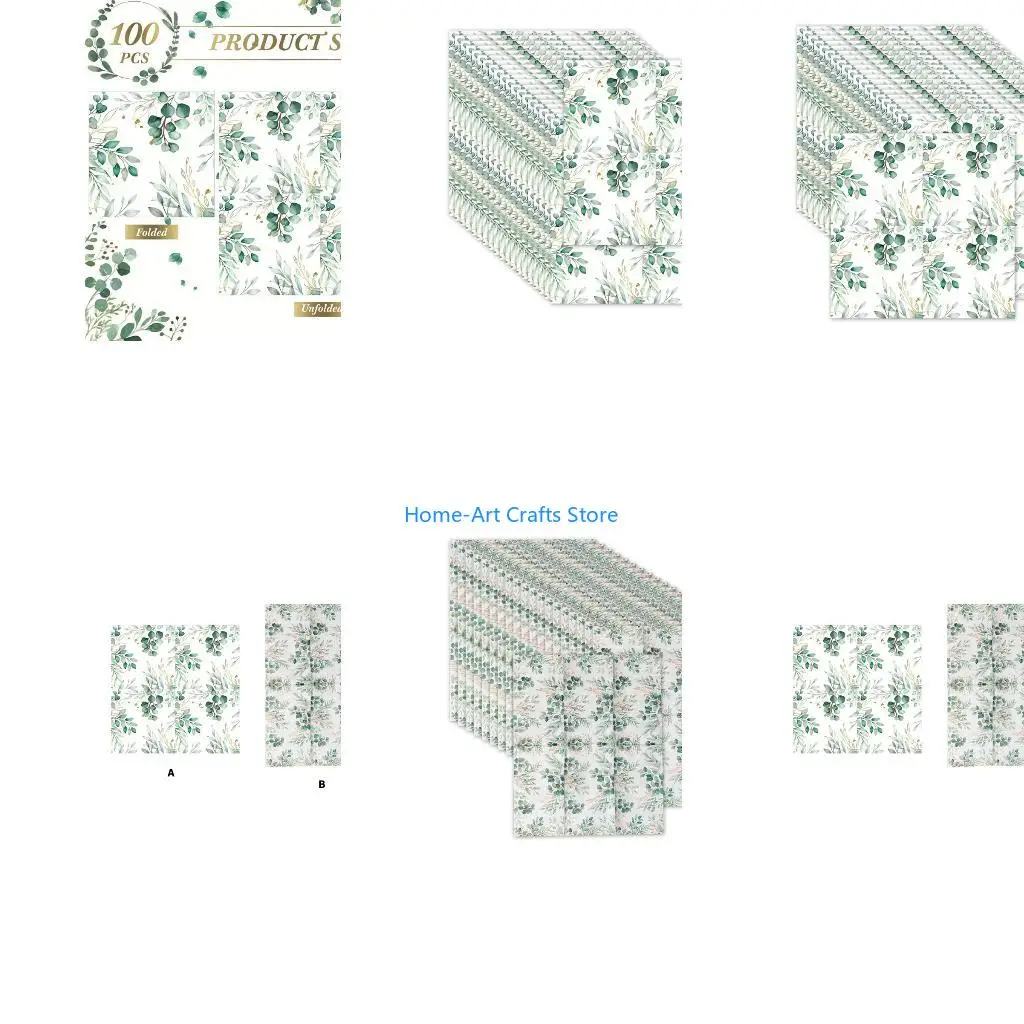 Y3NA Soft Absorbent Design Napkins Party Supplies