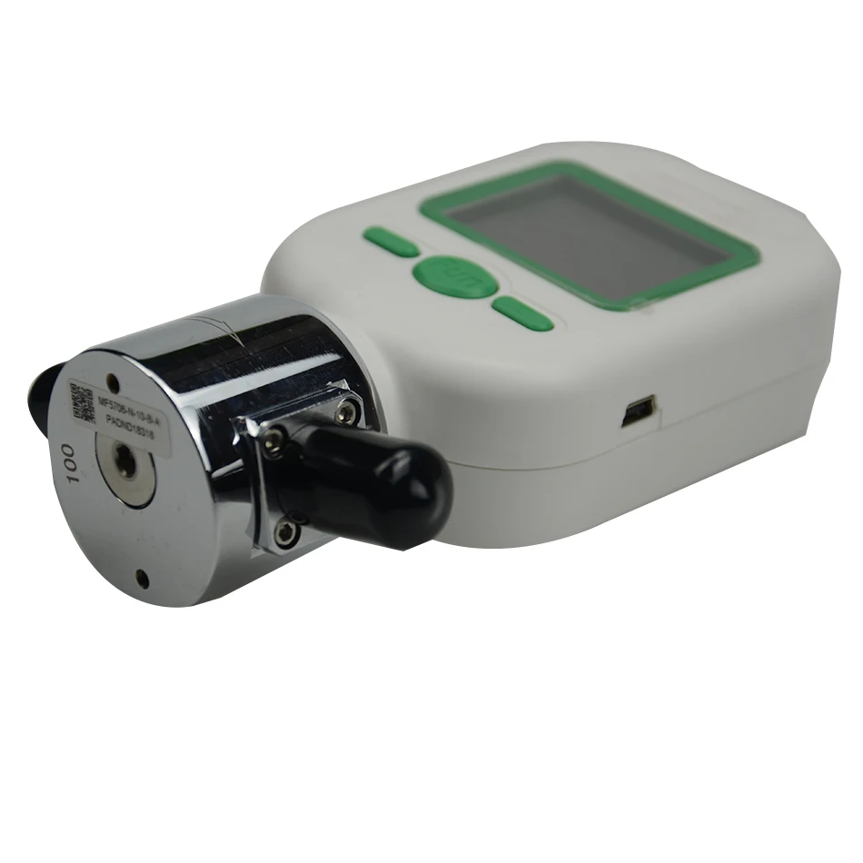 Imagem -04 - Digital Gás Mass Flow Meter Portátil Gás Air Flow Rate Tester Digital Display Meter Menor Preço Mf5706 025l por Min