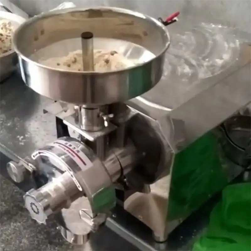 Commercial Flour Mill Grains Pulverizer 220V Cereal Grain Grinding Machine Bean Wheat Rice Sesame Grinder