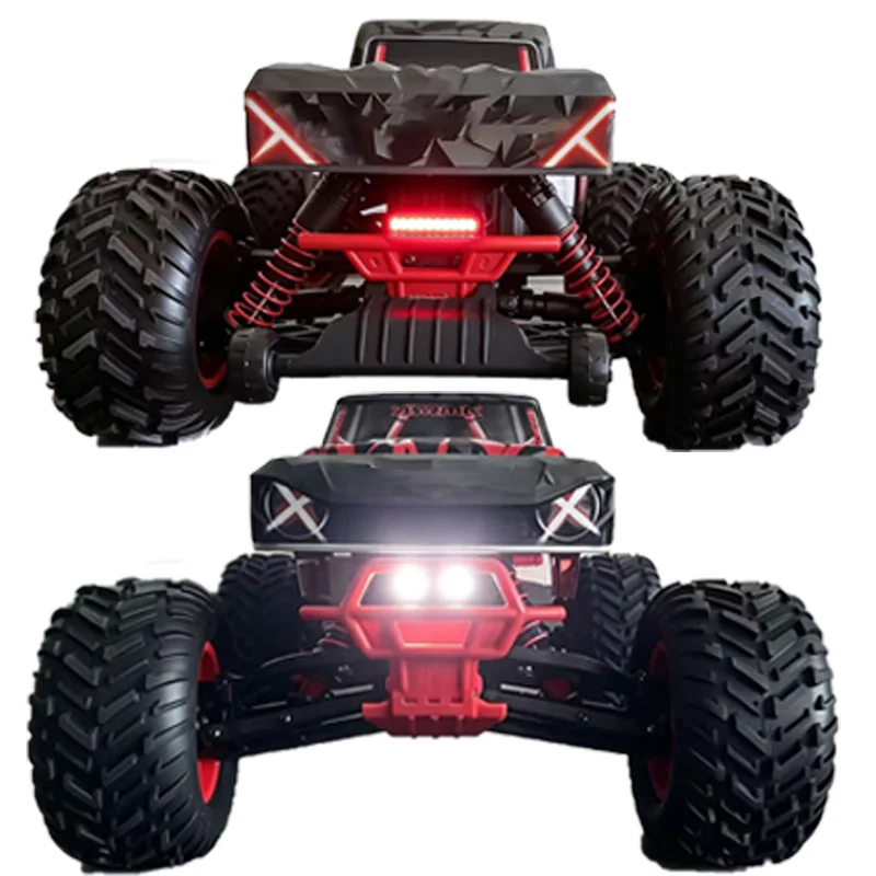 Für 1/10 ARRMA GORGON QUAKE GROM Monster Truck RC Auto LED Front- und Rücklichter Scheinwerfer Rückleuchten