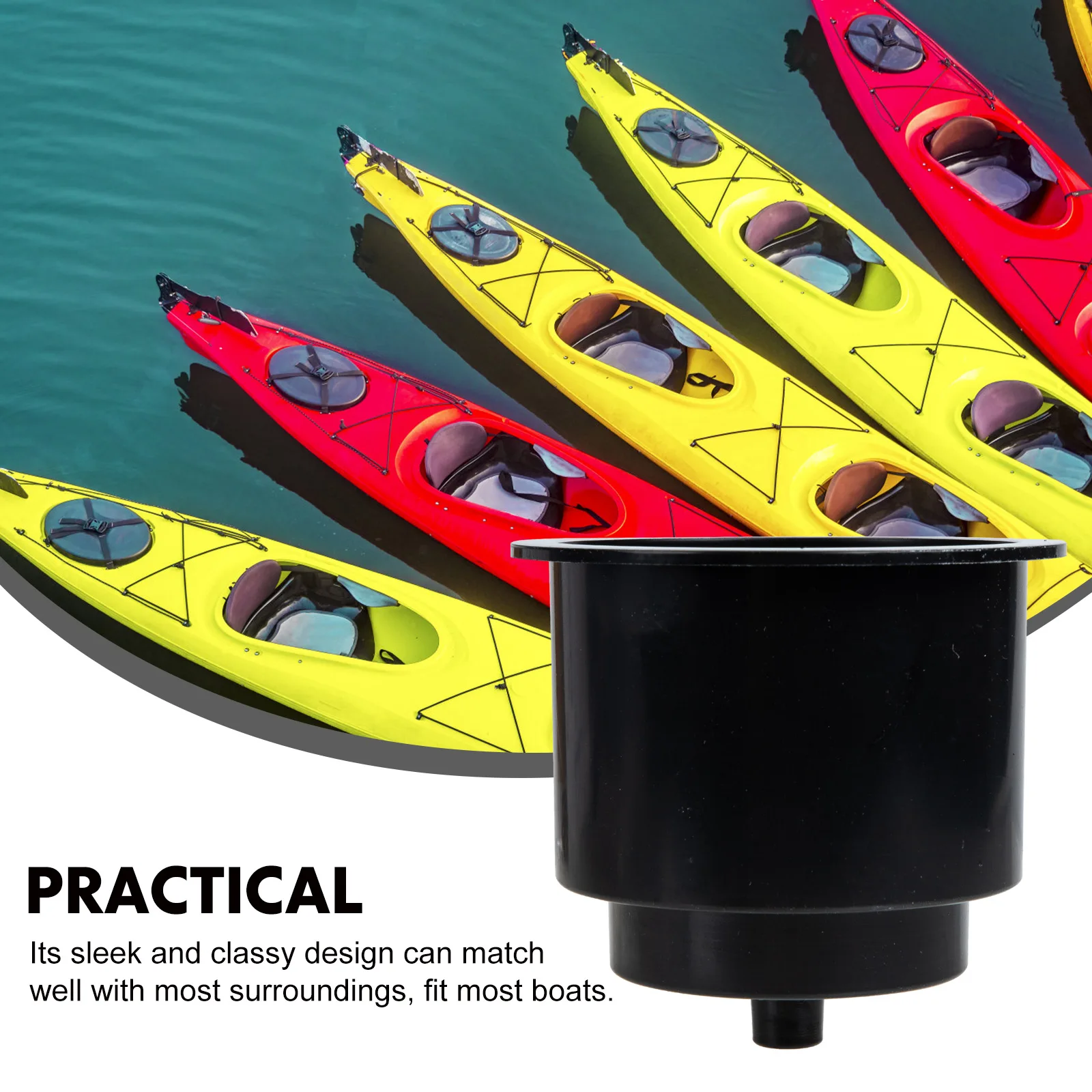 

Professional Kayak Cup Holder Kayak Bottle Holder Drink Holder Boat Yacht Camper Ship Water Bottle Bracket Kayak Accessory
