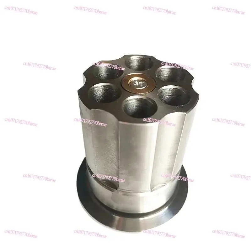 304 Stainless Steel Metal Bearing Rotating Revolver  Insert Desk Play Multi-function Thickened Pen Holder