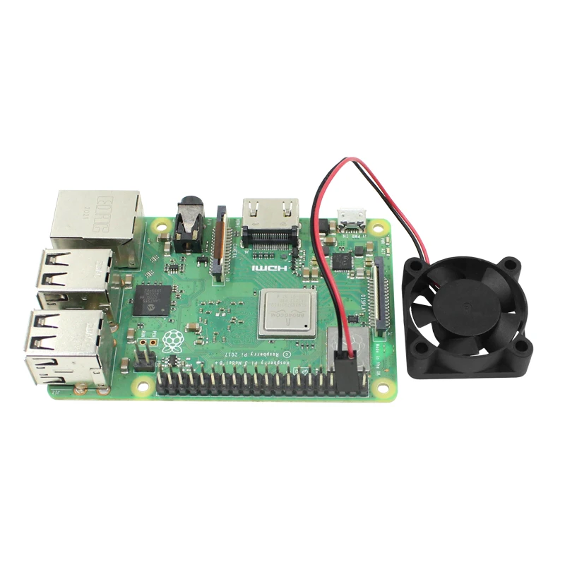Raspberry Pi 4B/3B/CM4 DC5V/12V cooling fan 3010 motherboard radiator