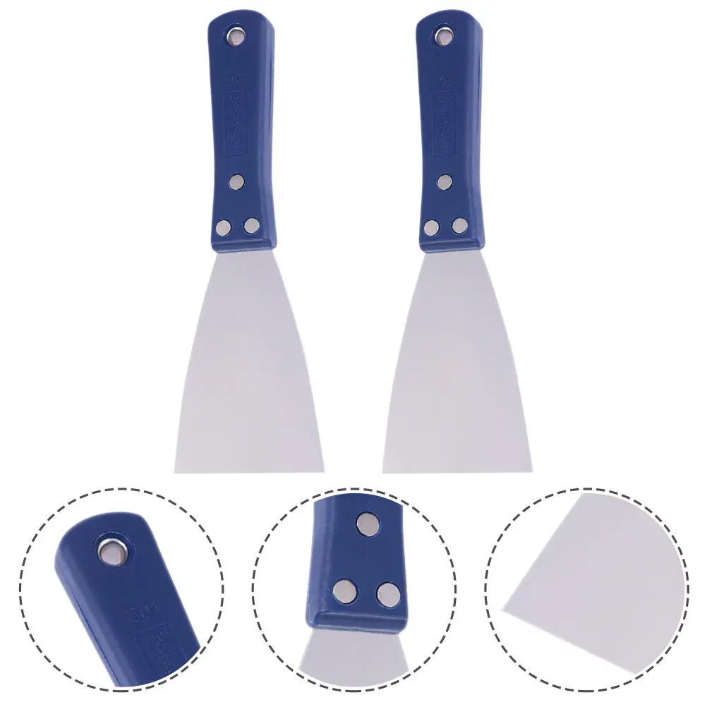 

2Pcs Premium Stainless Steel 3D Printer Removal Scraper Heat-Treated for Superior Strength Flexibility Easy Print Bed Release