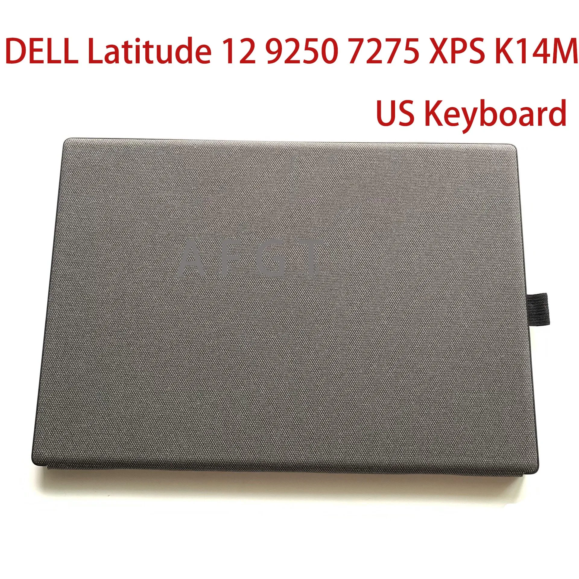 لوحة مفاتيح كمبيوتر لوحي جديدة وأصلية لـ Dell Latitude 12 9250 7275 XPS 9250 K14M مع لوحة لمس 12.5In US تعمل بشكل جيد