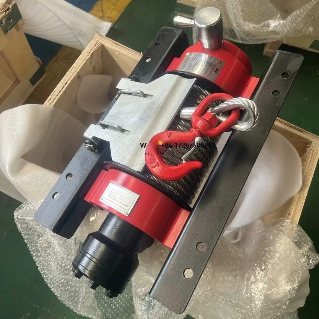 Hydraulic Recovery Winch 4 Ton Winch for Agricultural Machinery Tractor Wrecker Accessories