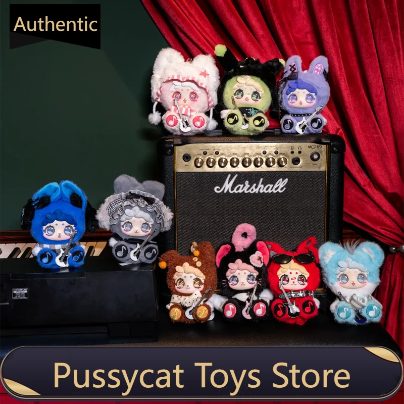 

PengPeng V3 Mystery Box PengPeng Brown Sugar Band Series слепая коробка сумка-сюрприз Шарм кролик Китти брелок аниме фигурка игрушки