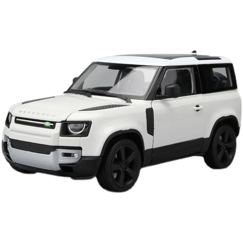 WELLY 1:24 Land Rover Defender SUV Alloy Car Model Diecasts & Toy Vehicles Collect Car Toy Boy Birthday gifts