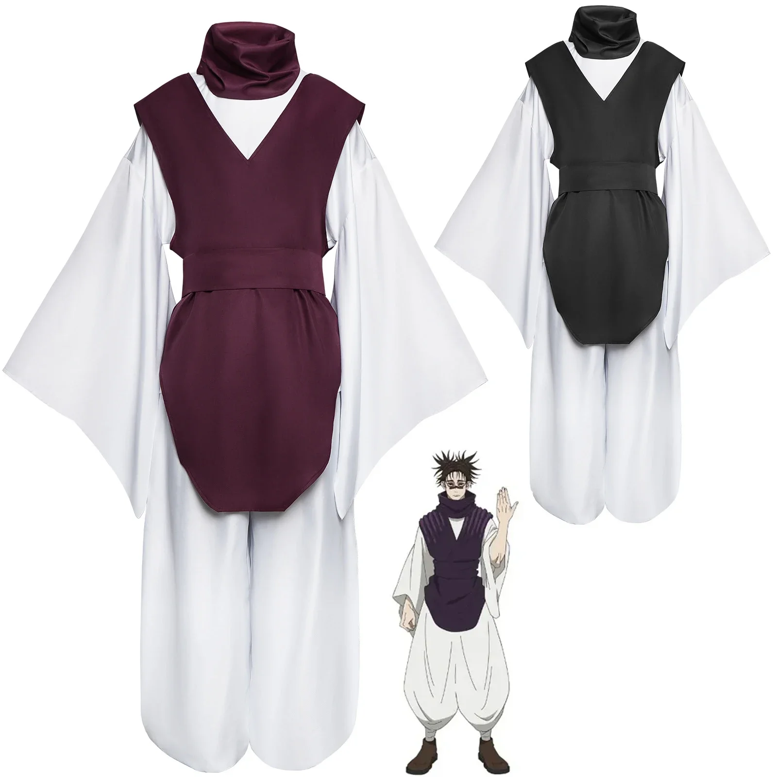 

Anime Jujutsu Kaisens Choso Cosplay Costume Choso Cospaly Top Vest Pants Cos Costume Uniform Suit Halloween for Men Women Party