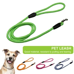 Pet Traction Leash Comfortable Wear-resistant Grip Anti-pull Nylon Lightweight Dog Training Leash For Small Cat Dog Accessories