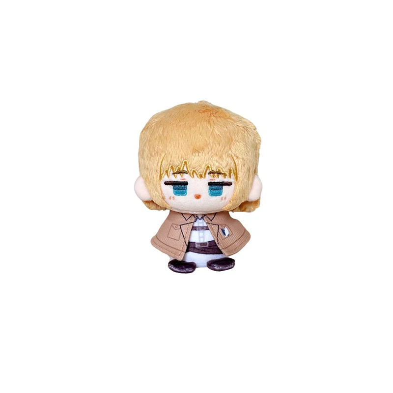 12cm Anime attaque sur Titan Armin Arlert Erwin Smith Jean Kirstein mascotte Cosplay accessoire peluche sac à dos porte-clés pendentif cadeaux