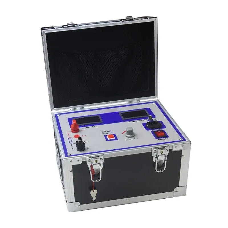 100A High Precision Micro-Ohmmeter Earth Loop Contact Resistance Tester for Testing Circuit Breaker Transformer