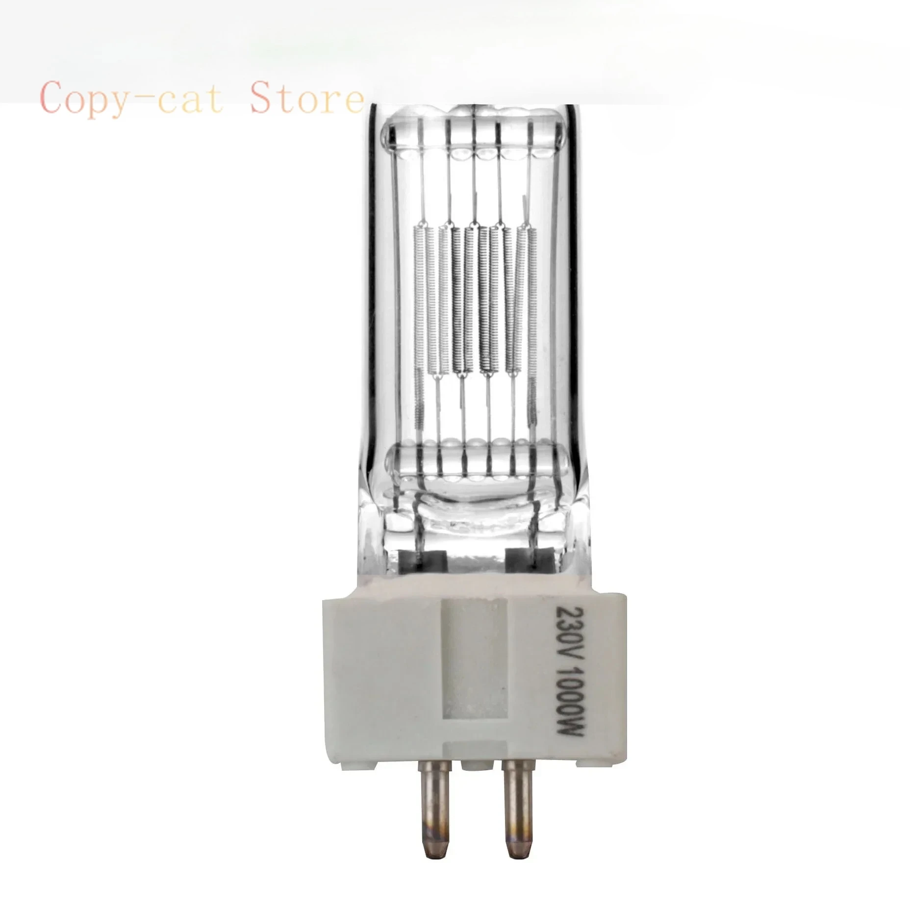 

10 PCS CP70 GX9.5 230v 1000w Halogen Lamp for Spotlight