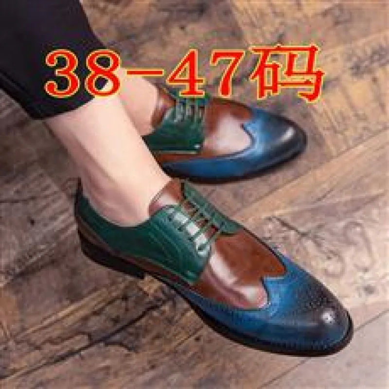 Men's shoes Mokasin shoes New year party boys comfortable work board shoes casual British