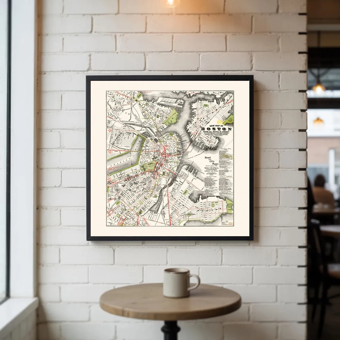 Amazing Boston Map …