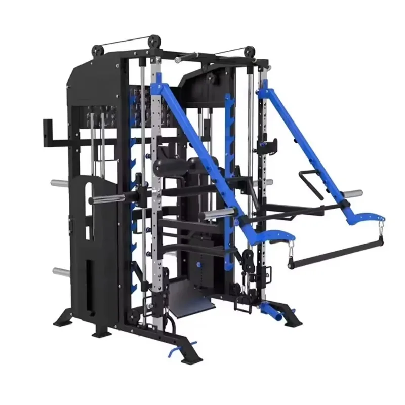 

Multi-function Machine Smith Machine Commercial Strength Training Multifunctional Smith Machine Gym Body Building Equipment