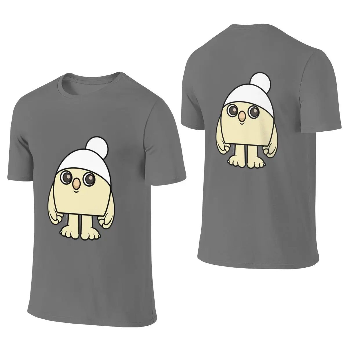 Pootle Flump Moisture-Absorbing And Breathable Reversible T-shirt Sweet-Cool Girlish Feeling Lazy Feeling Shirt