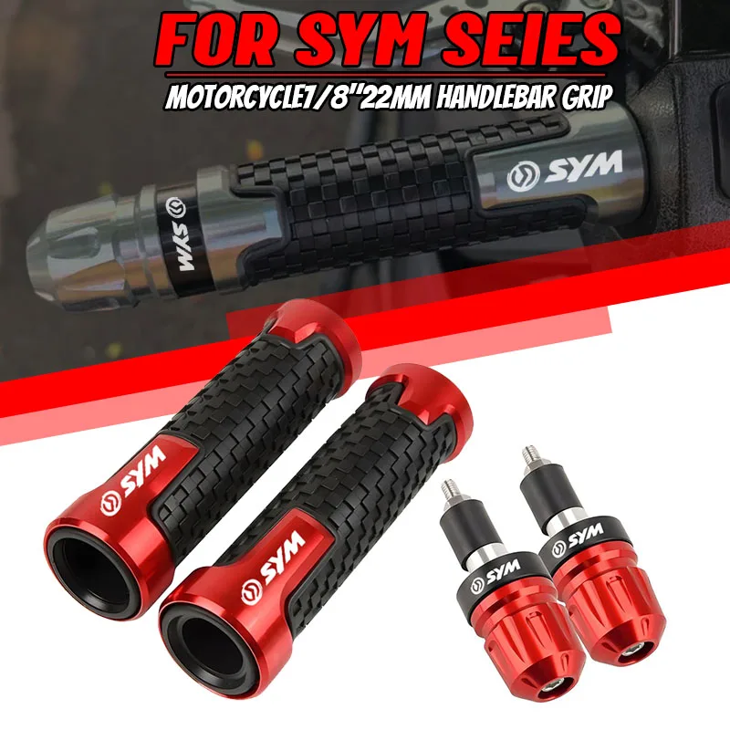 For SYM CRUISYM 300 GTS 300i 250 JOYMAX Z 125 250 300 MAXSYM 400i TL500 TL508 Motorcycle Handlebar Hand Grips Handle Bar Ends