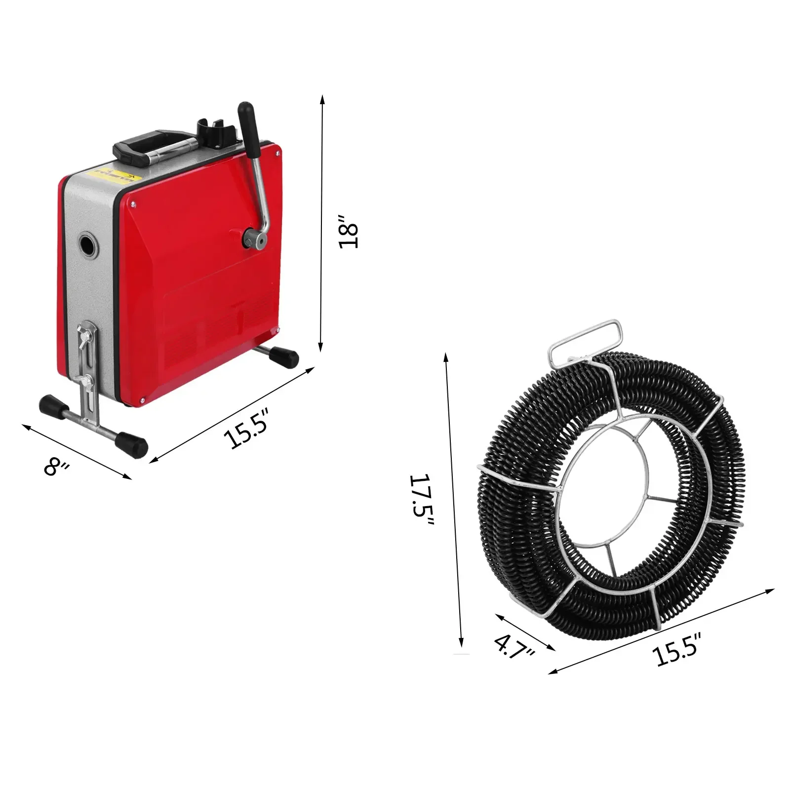 

excellent Cleaner Sewage Cleaning Machine Plumbing Tool For 20-150mm Pipe New Arrival