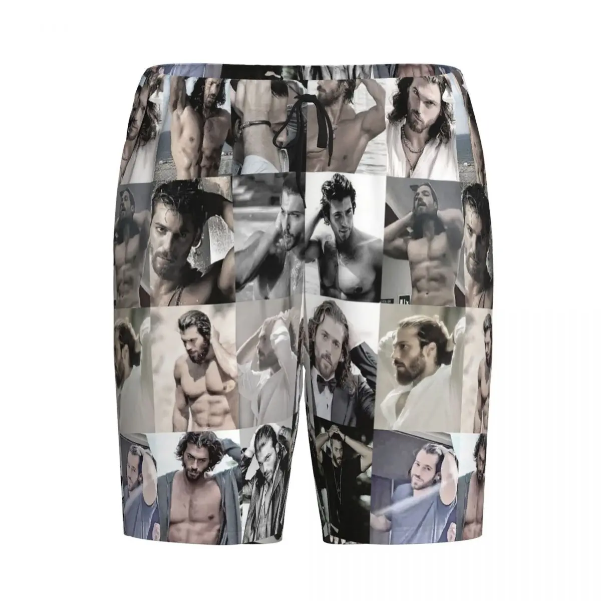 

Мужские пижамные штаны Custom Actor Can Yaman Photo Shorts, брюки для сна и отдыха, нижняя часть пижамы