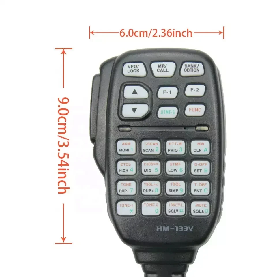 HM133V DTMF Mic Microphone for Icom radio IC-2200H IC-2800H IC-V8000 IC-208H IC-E 8PIN
