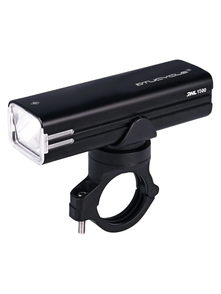 1500LM Waterproof High Lumen Bicycle Headlight - Night Riding Outdoor Mountain Bike Aluminum Alloy Front Light
