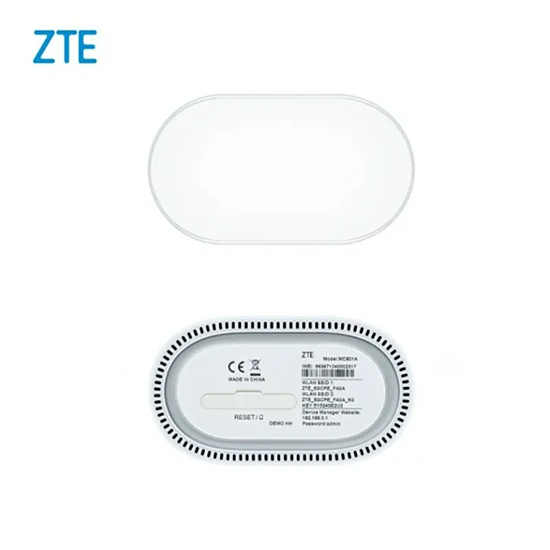 New ZTE 5G CPE MC801A WiFi 6 Router 5G NR+LTE EN-D Sub6G: n77/78/79/41 4G FDD: n1/3/5/8/28TDD: B34/39/40/41 3G/4G Router