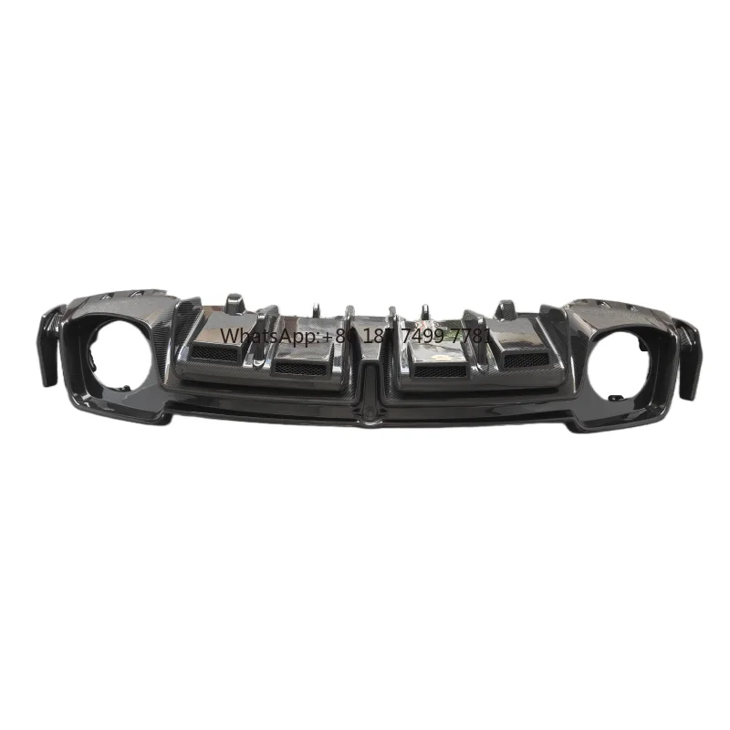True Carbon Fiber CAP Style Rear Diffuser Body Kit for the 2020-2023 . R8