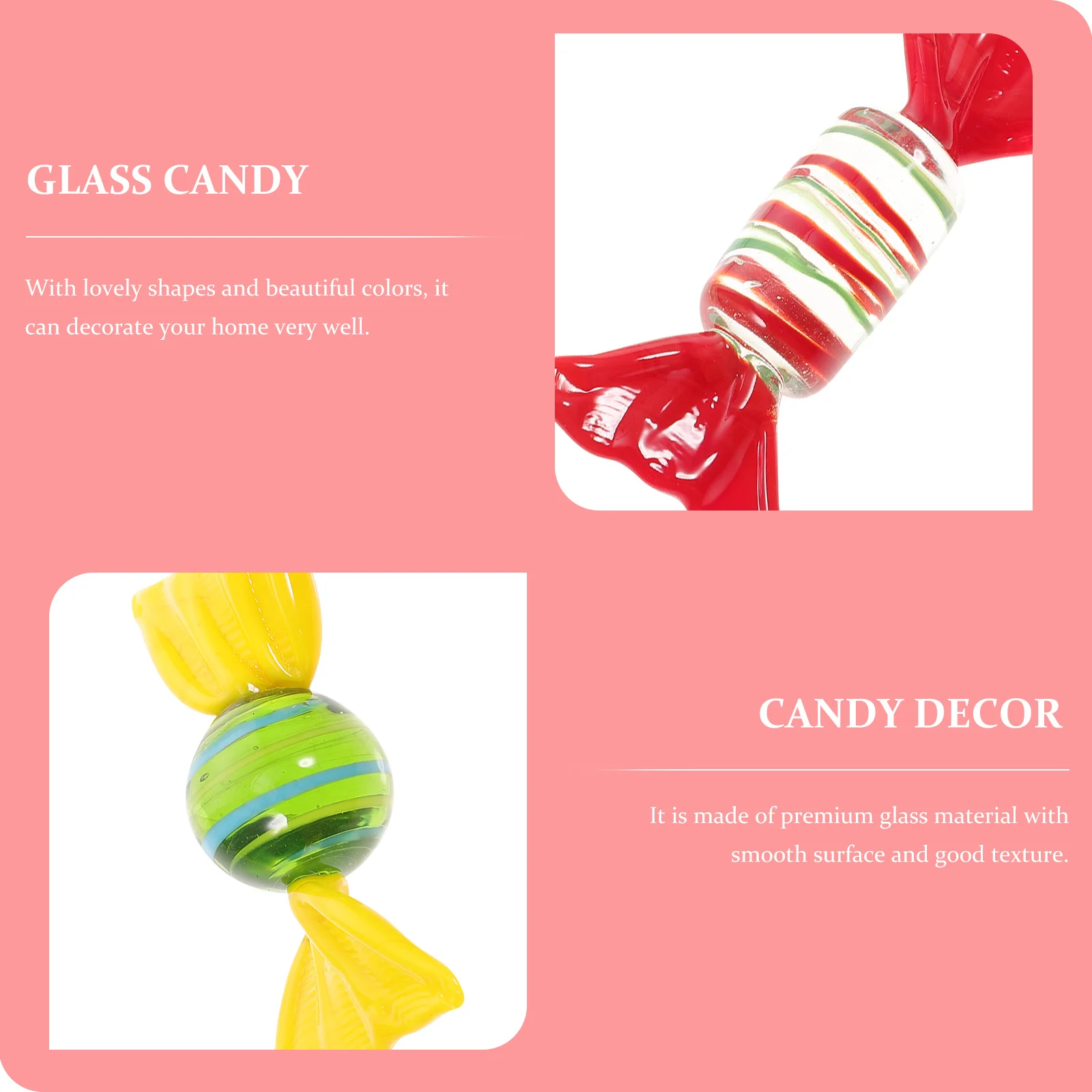 

Wedding Decorations Party Xmas Ornaments Favor Candy for Clear Fillable Mini Glass Christmas