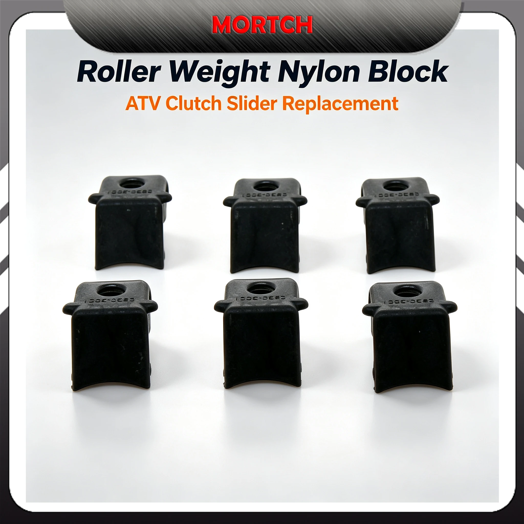 Variator Roller Weight Nylon Block OEM 38258 1BX-17633-00 For Linhai 570 650L PROMAX T-BOSS ATV Clutch Slider Replacement Parts