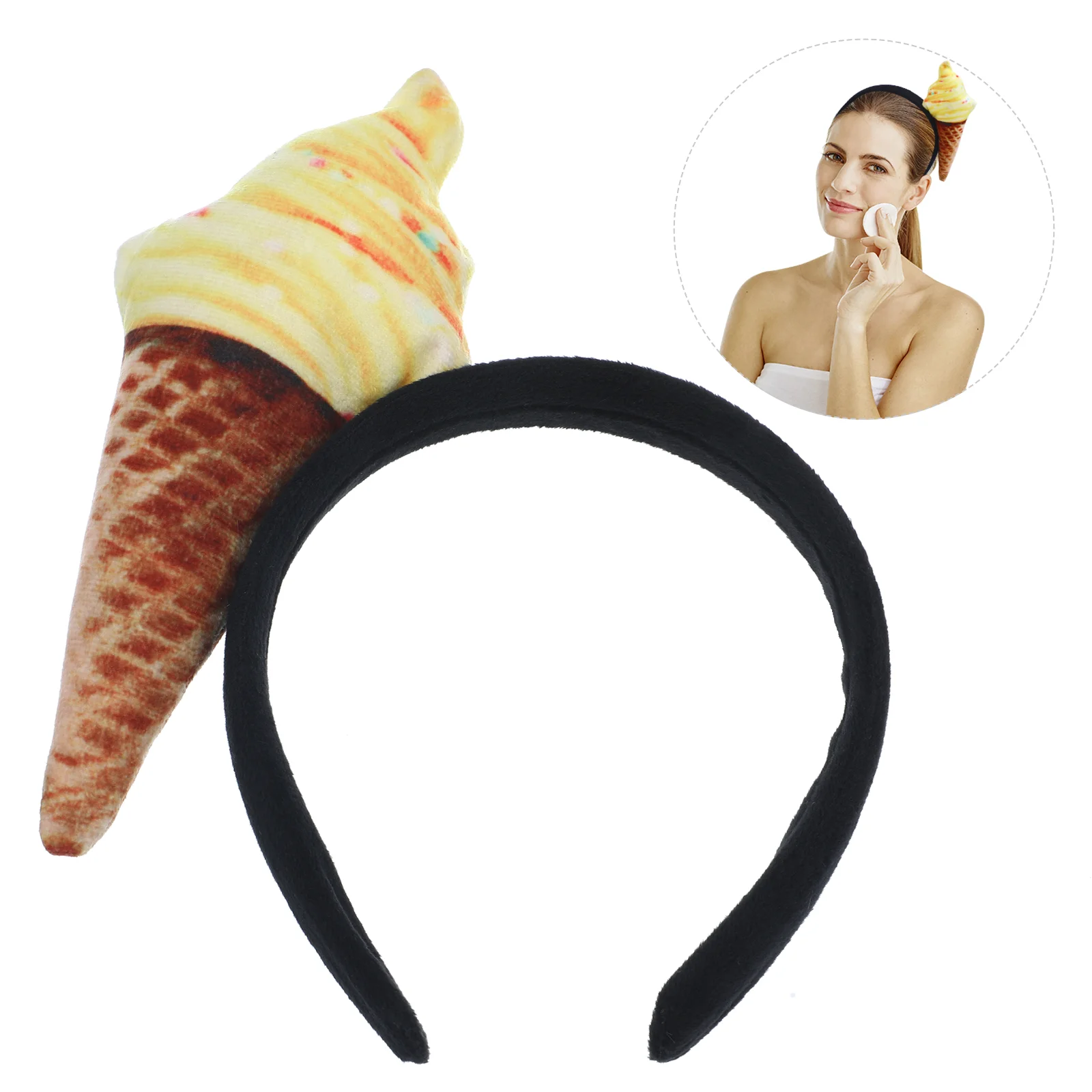 Costume Halloween Decoration Man Dessert Headband Inflatables Costumes for Adults