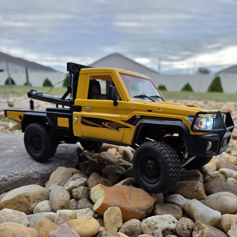 MN82T 1:12 2.4G RC Crawler Hoist 4WD Camioneta Todoterreno con Control Remoto Lc79, Vehículo RC de Escalada, Modelo de Juguete para Adultos, Regalo