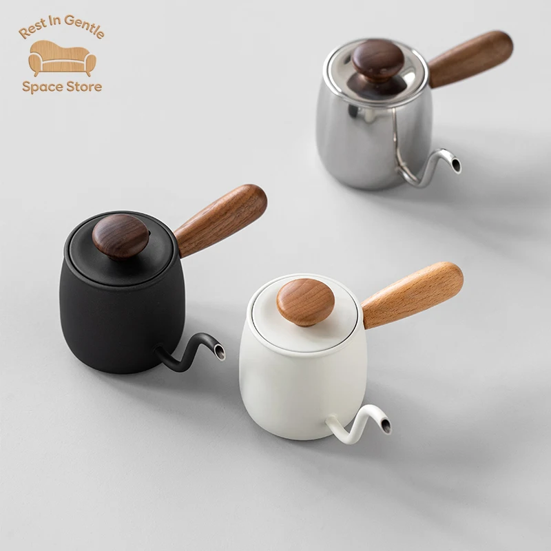 Imperial Small Q Coffee Pot, Mini Hand Pot Household Tea Pot, Japanese Coffee Pot Filter Pot Tea