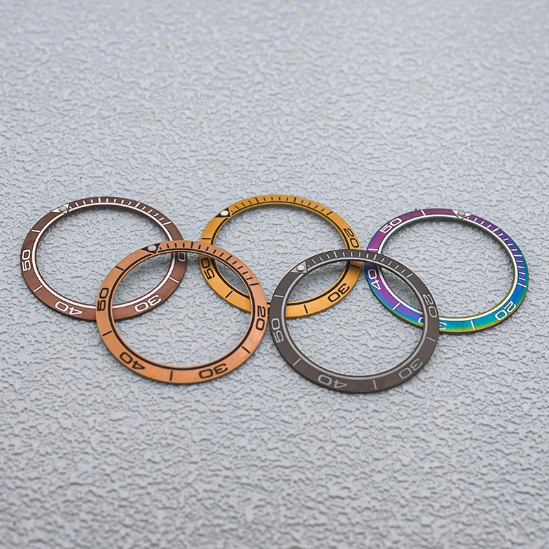 Seiko Bezel Seamaster Bezel Insert Ceramic Bezel Ring with Scale Fits for SKX007 SRPD Seiko Watch Case Modified Watch Parts