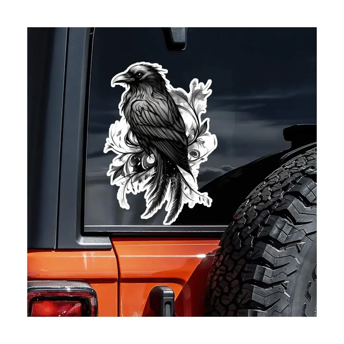 1개 멋진 고딕 테마 새 데칼 - 방수 비닐 독특한 스티커 노트북, 휴대폰, 백팩, 스케이트보드용 신비로운 어두운 스타일