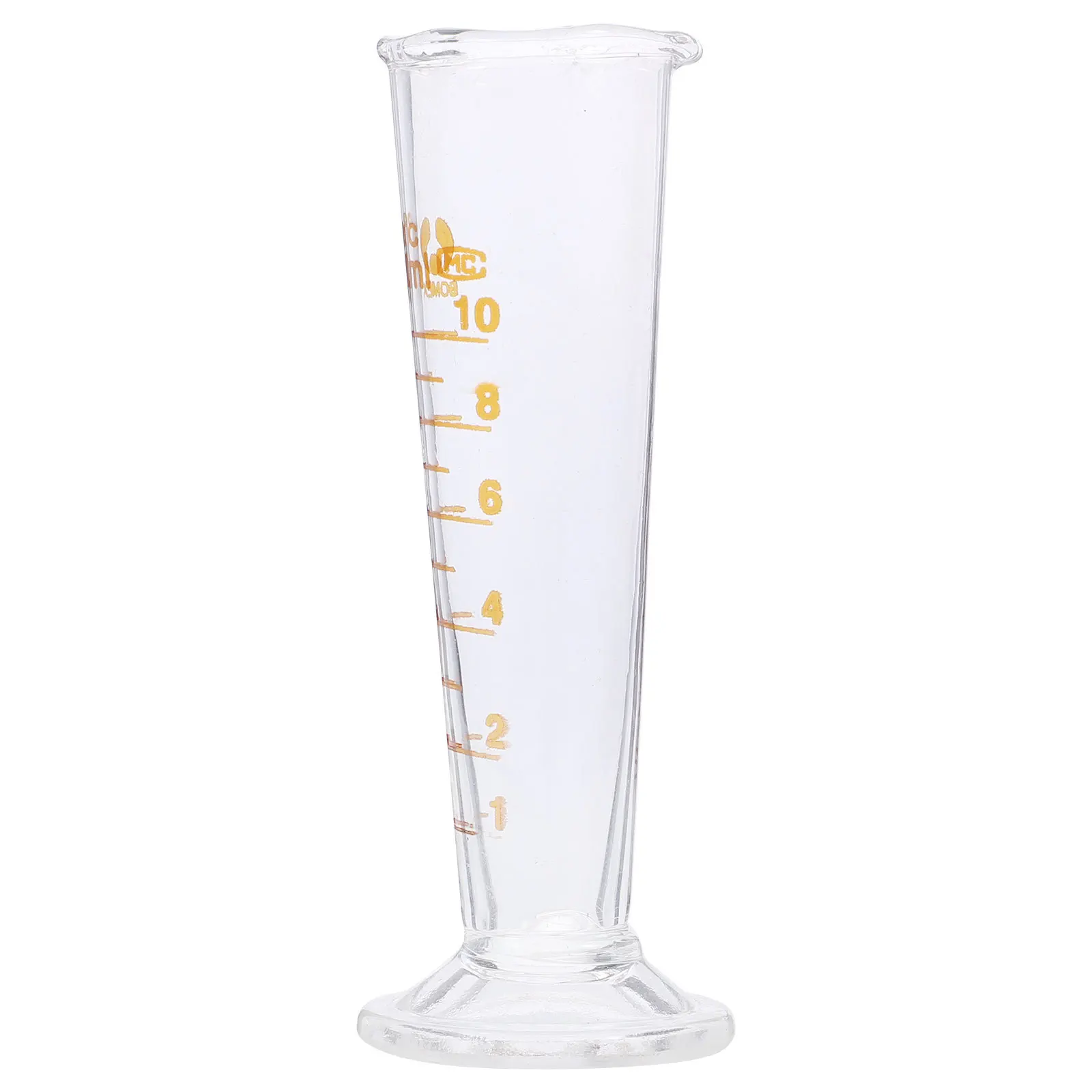 

Practical Graduated Glass Cup Laboratory Measuring Cup Experiment Tool Wet Dry Ingredient Measuring Laboratory Gadget