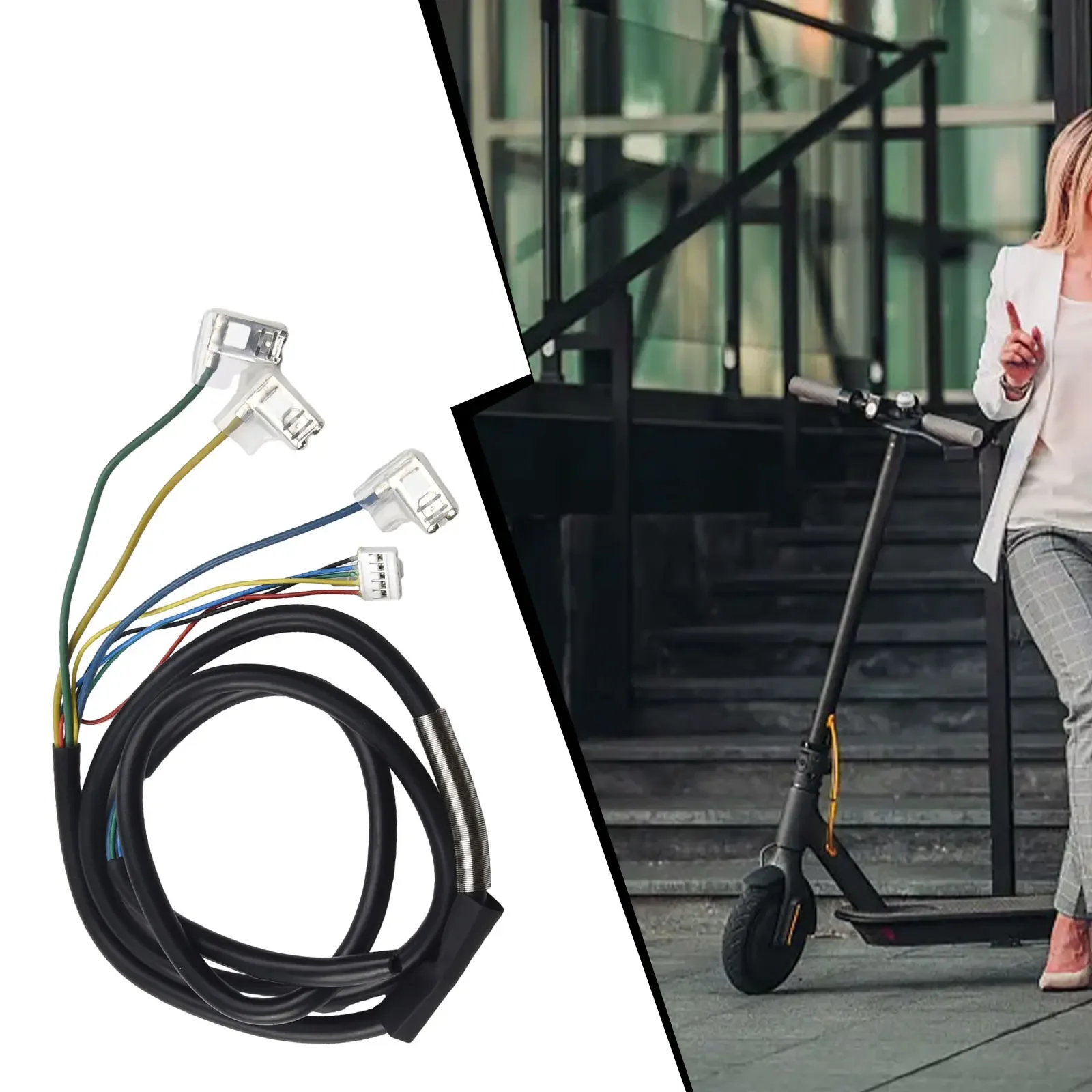 Elektrische Scooter Motor Motor Draad Vervanging Kabel Voor/PRO Voorwiel Motor Vervanging Lijn Kunststof + metaal