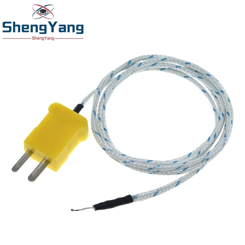 TZT K type surface thermocouple temperature sensor 1m wire thermocouple probe -20~500C image 3