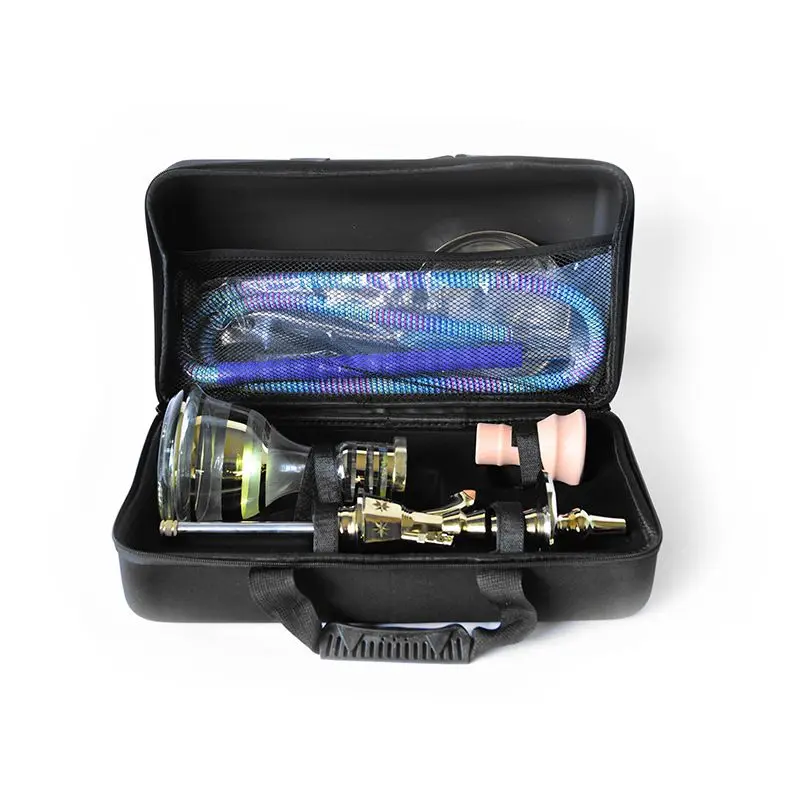 Single tube hookah portable